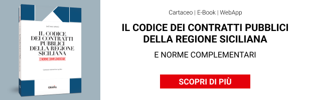 Il codice dei contratti pubblici della regione siciliana