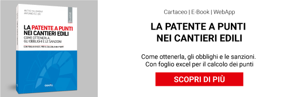 La patente a punti nei cantieri edili
