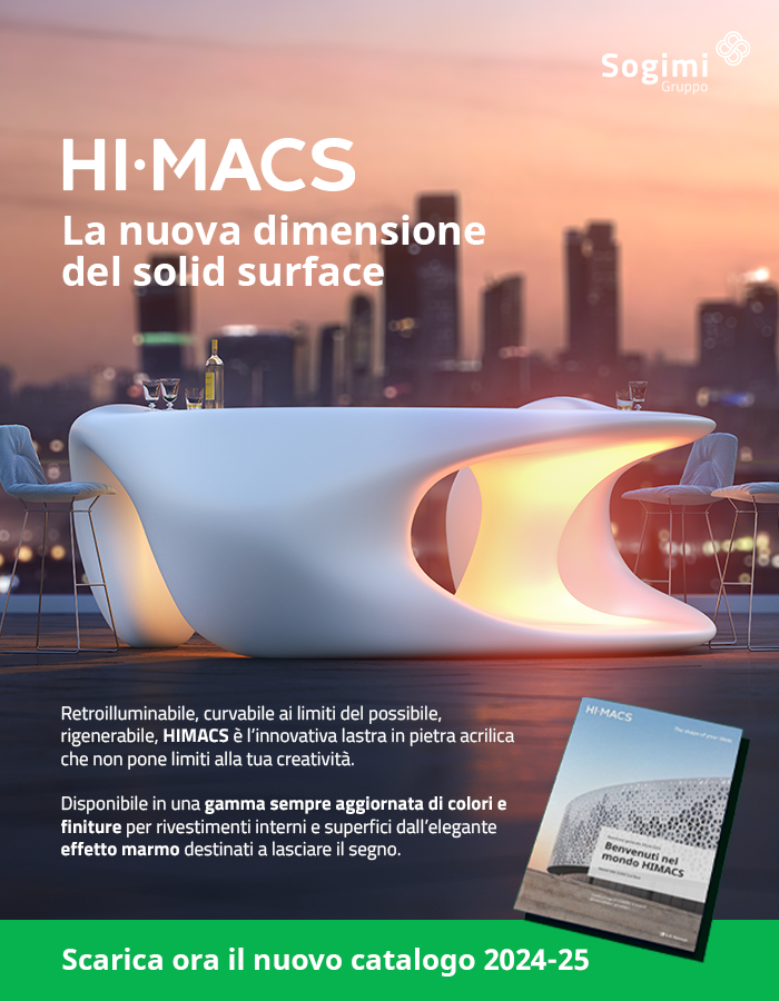 HIMACS, il solid surface per l’interior design