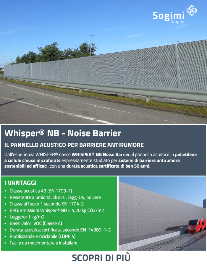 Nuovo Whisper® NB – Noise Barrier