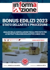 Bonus edilizi 2023: stato dell arte e procedure [registrato]
